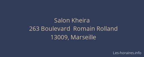 Salon Kheira