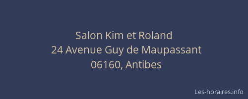 Salon Kim et Roland