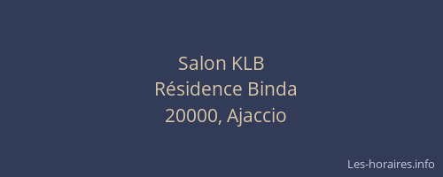 Salon KLB