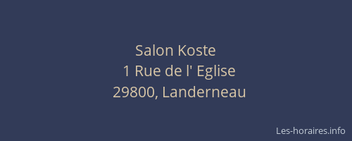 Salon Koste