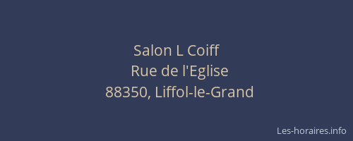 Salon L Coiff
