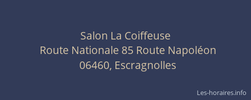 Salon La Coiffeuse
