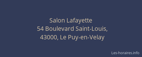 Salon Lafayette