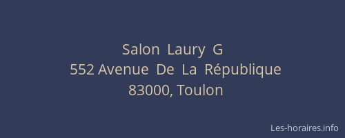 Salon  Laury  G