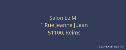 Salon Le M