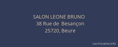 SALON LEONE BRUNO
