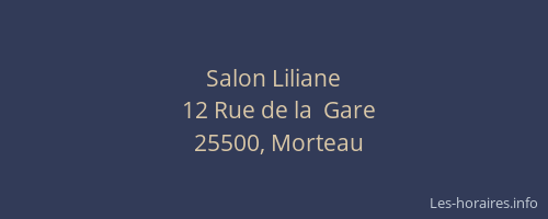 Salon Liliane