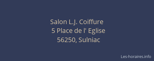 Salon L.J. Coiffure