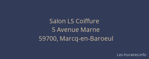 Salon LS Coiffure