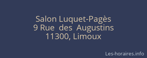 Salon Luquet-Pagès