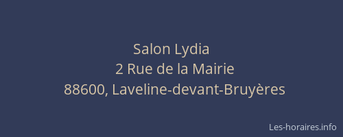 Salon Lydia