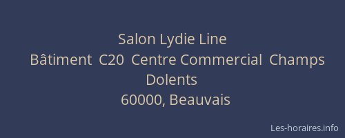 Salon Lydie Line