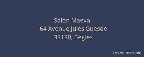 Salon Maeva
