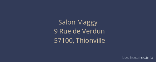 Salon Maggy