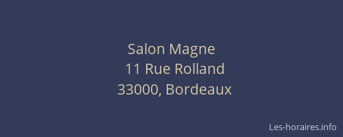 Salon Magne