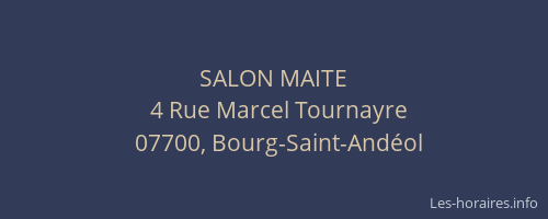 SALON MAITE