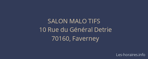 SALON MALO TIFS