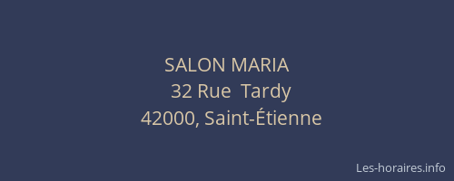 SALON MARIA