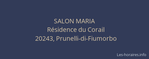 SALON MARIA