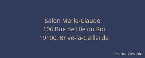 Salon Marie-Claude