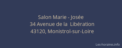 Salon Marie - Josée