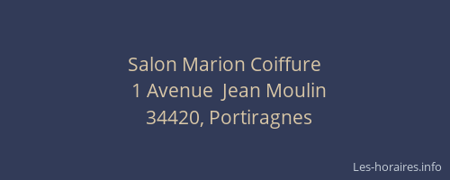 Salon Marion Coiffure