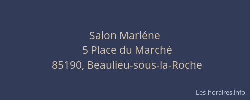 Salon Marléne
