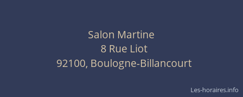 Salon Martine