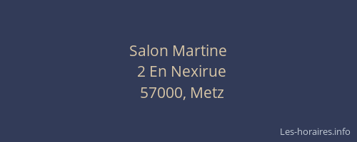 Salon Martine