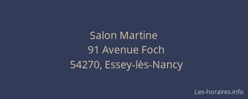 Salon Martine