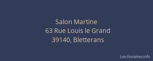 Salon Martine