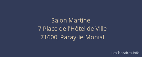 Salon Martine