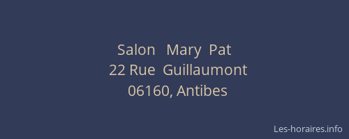 Salon   Mary  Pat