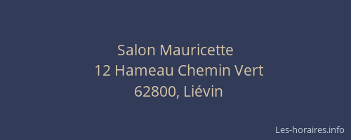 Salon Mauricette
