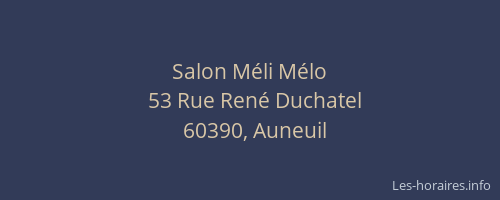 Salon Méli Mélo