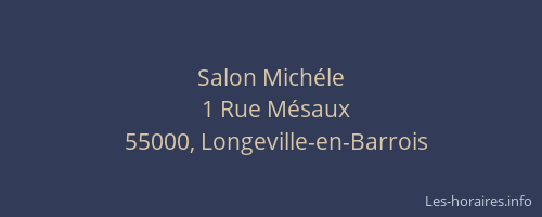 Salon Mich&eacute;le
