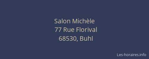 Salon Mich&egrave;le