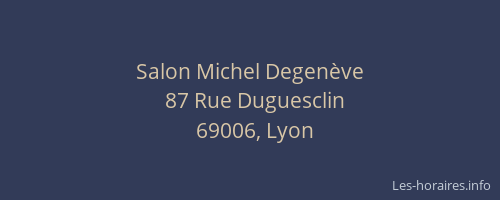 Salon Michel Degenève