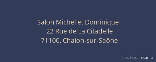 Salon Michel et Dominique