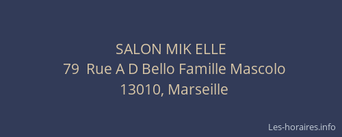 SALON MIK ELLE