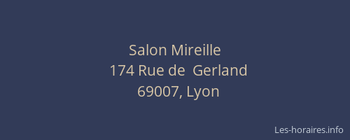 Salon Mireille