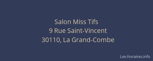 Salon Miss Tifs