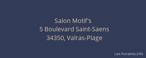 Salon Motif's