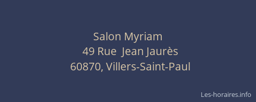 Salon Myriam