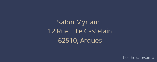 Salon Myriam
