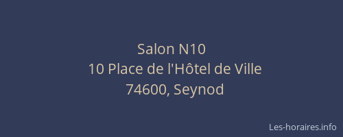 Salon N10