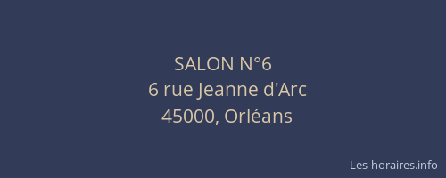 SALON N°6