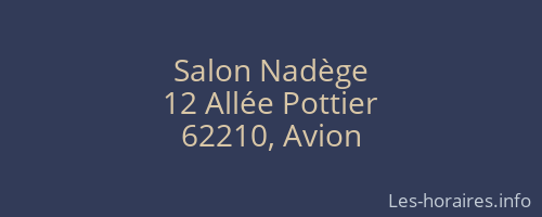 Salon Nadège