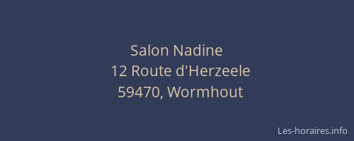 Salon Nadine