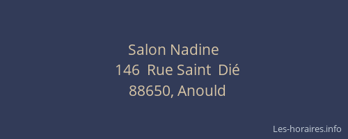 Salon Nadine